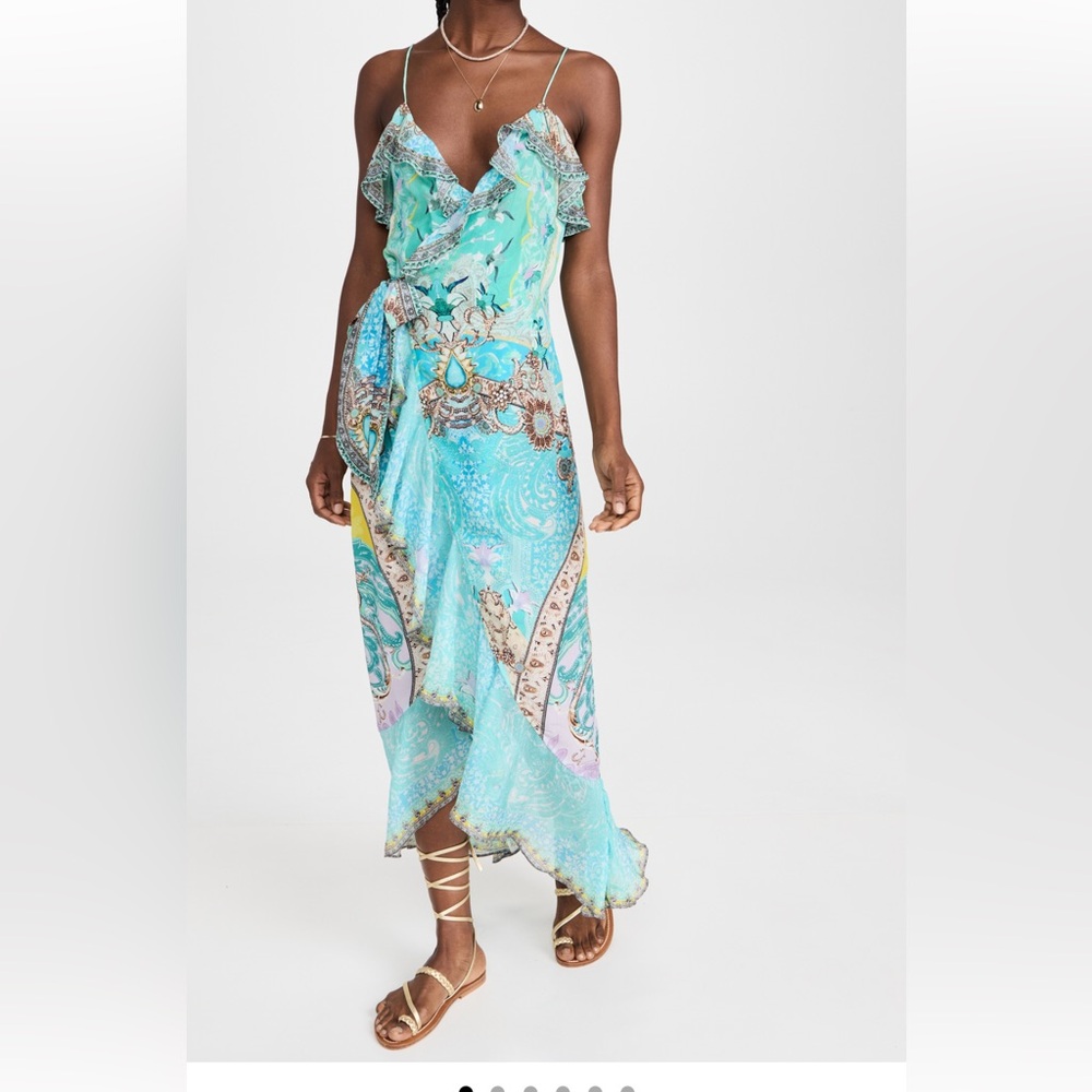 Camilla Long Wrap Dress